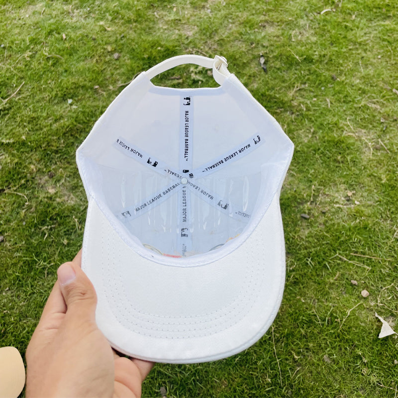 Signature White Baseball Cap