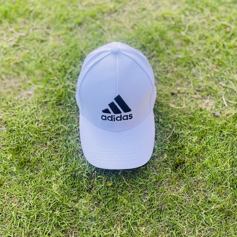 ADS white Fitted Imported Cap