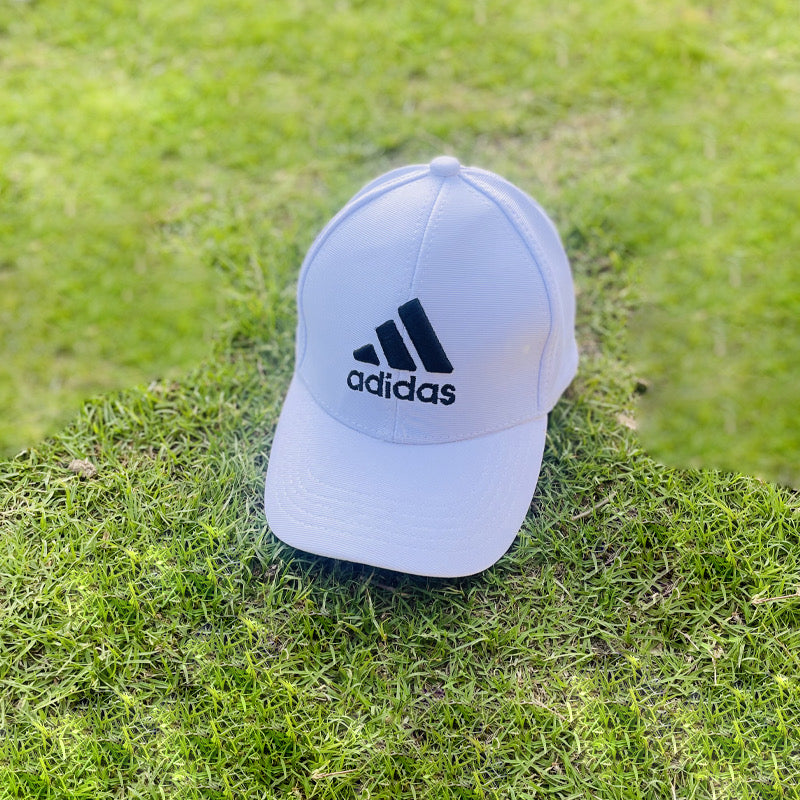 ADS white Fitted Imported Cap