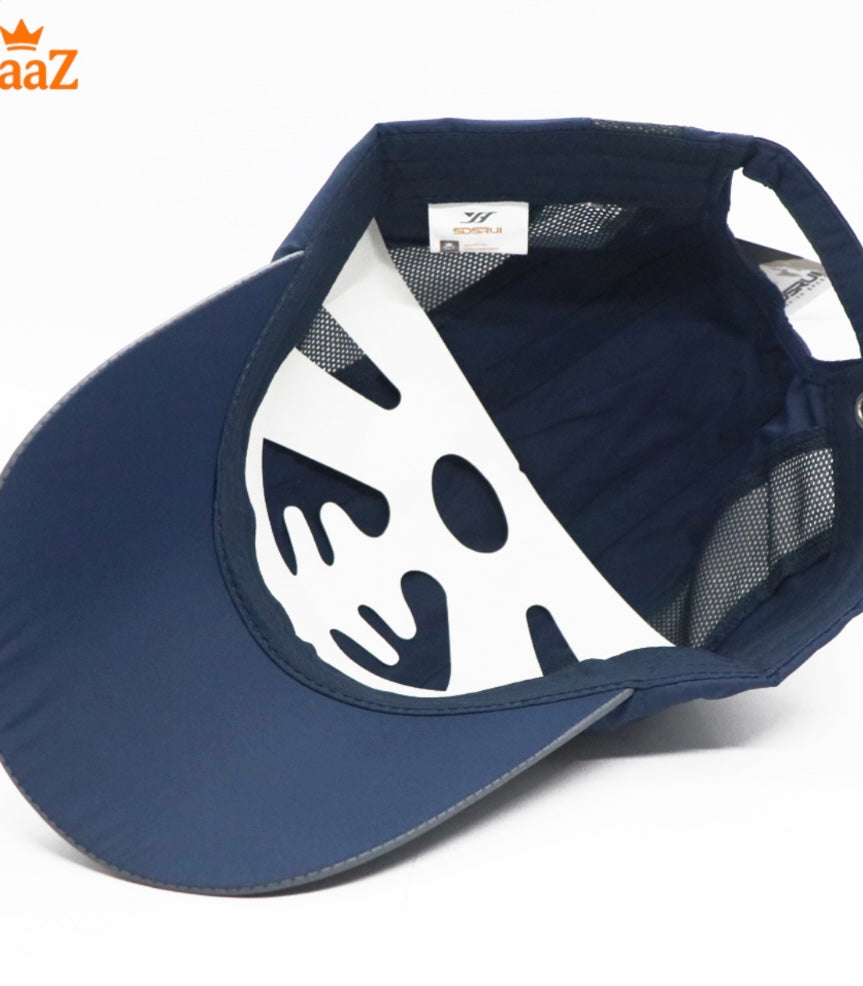 Quick Dry Mesh Athlete Blue Athlete Imported Cap