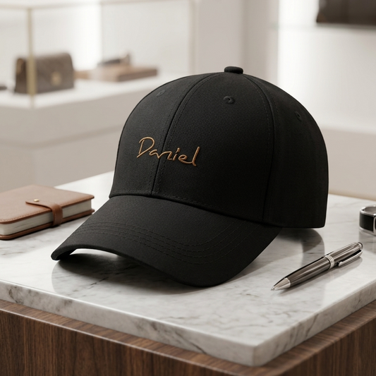 Denial Black Aura Cotton Cap