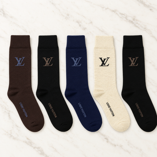 Executive L-V Premium Socks Gift Box Pack of 5