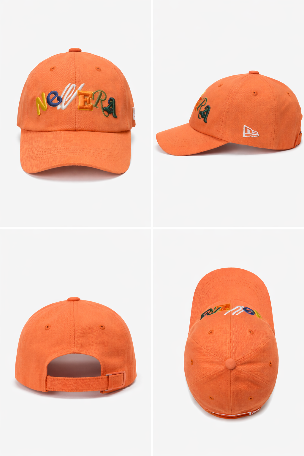 Blaze orange Baseball cap