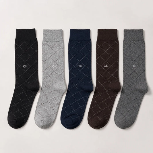 CK Premium Quality Gift Box Pack of 5 Cross Pattern