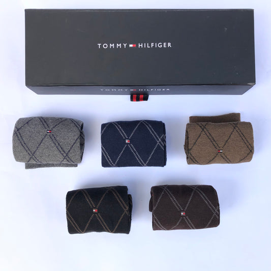 Ultra Comfort Premium Quality Mens Socks Gift Pack 5 (T-02)
