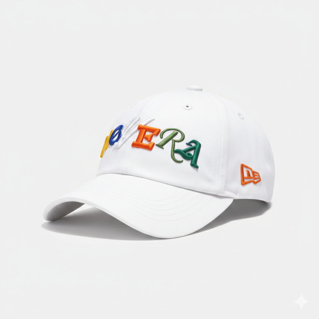 Signature White Baseball Cap