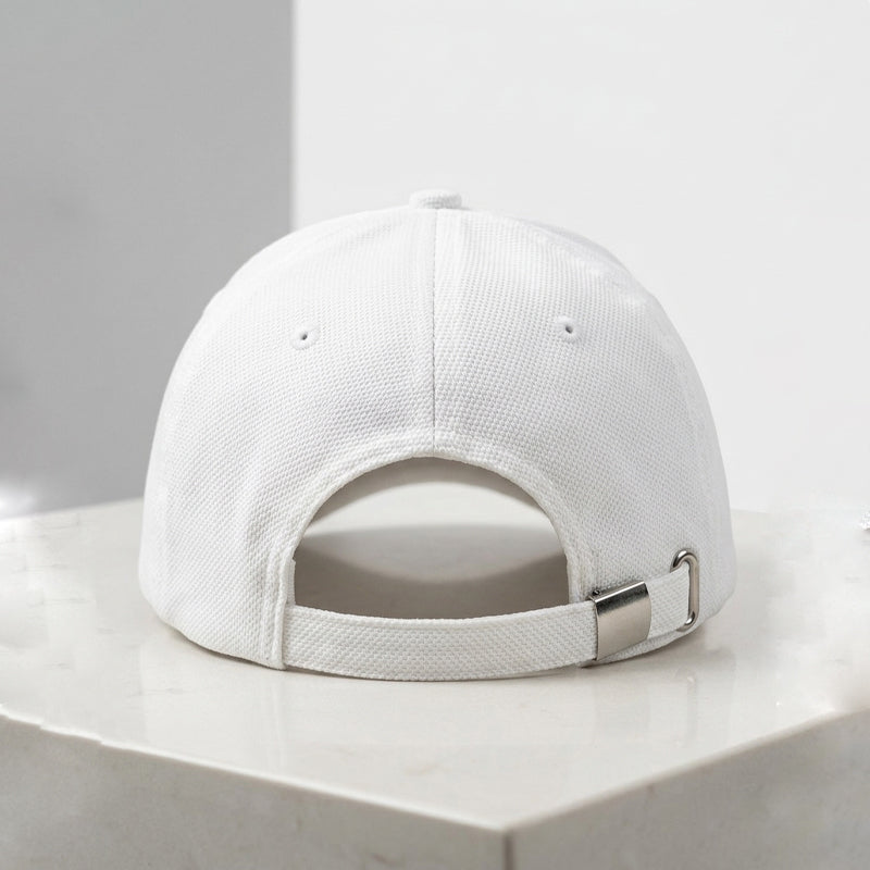 Crown C White Imported Cap