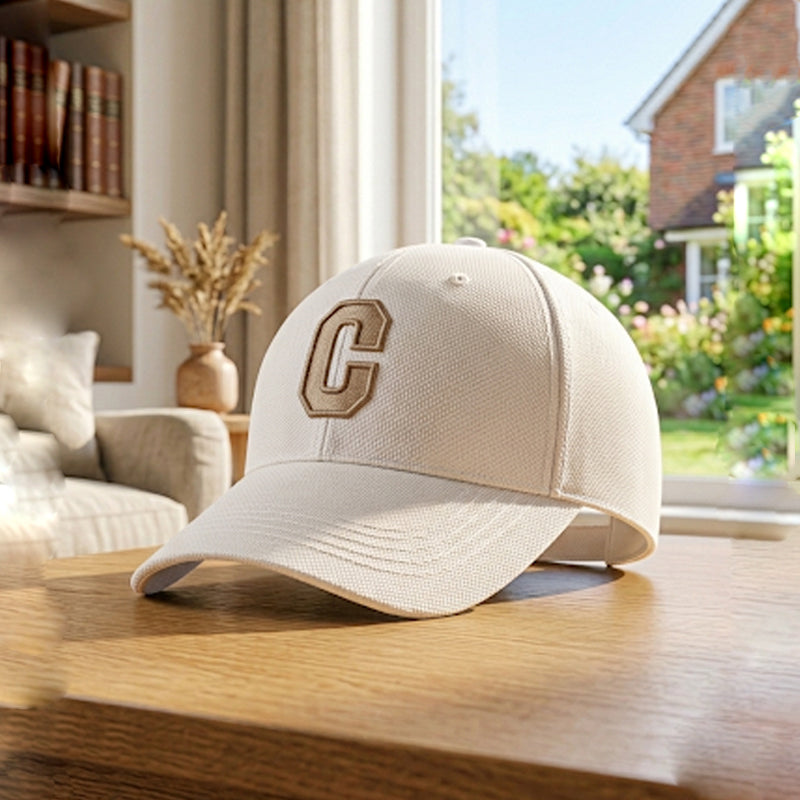 Crown C Imported Beige Cap