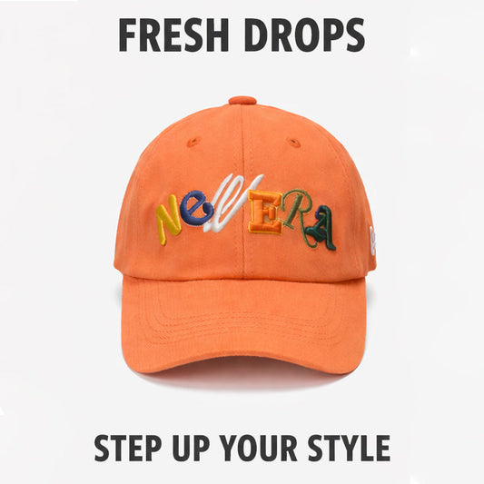 Blaze orange Baseball cap