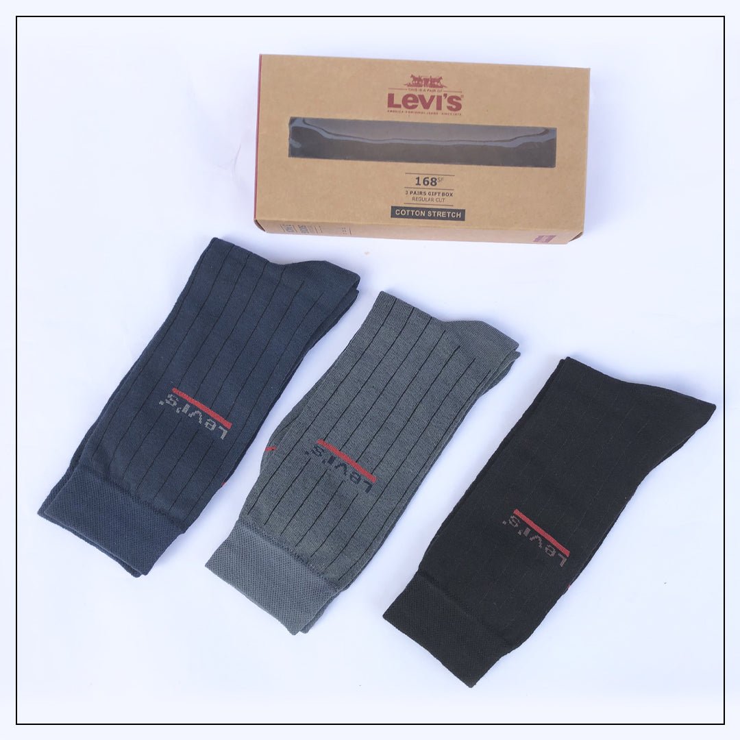 LVS Premium Quality Full Socks Pack of 3 - Great Touch