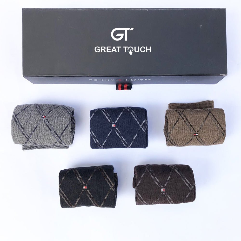 Ultra Comfort Premium Quality Mens Socks Gift Pack 5 (T - 02) - Urban Monarch