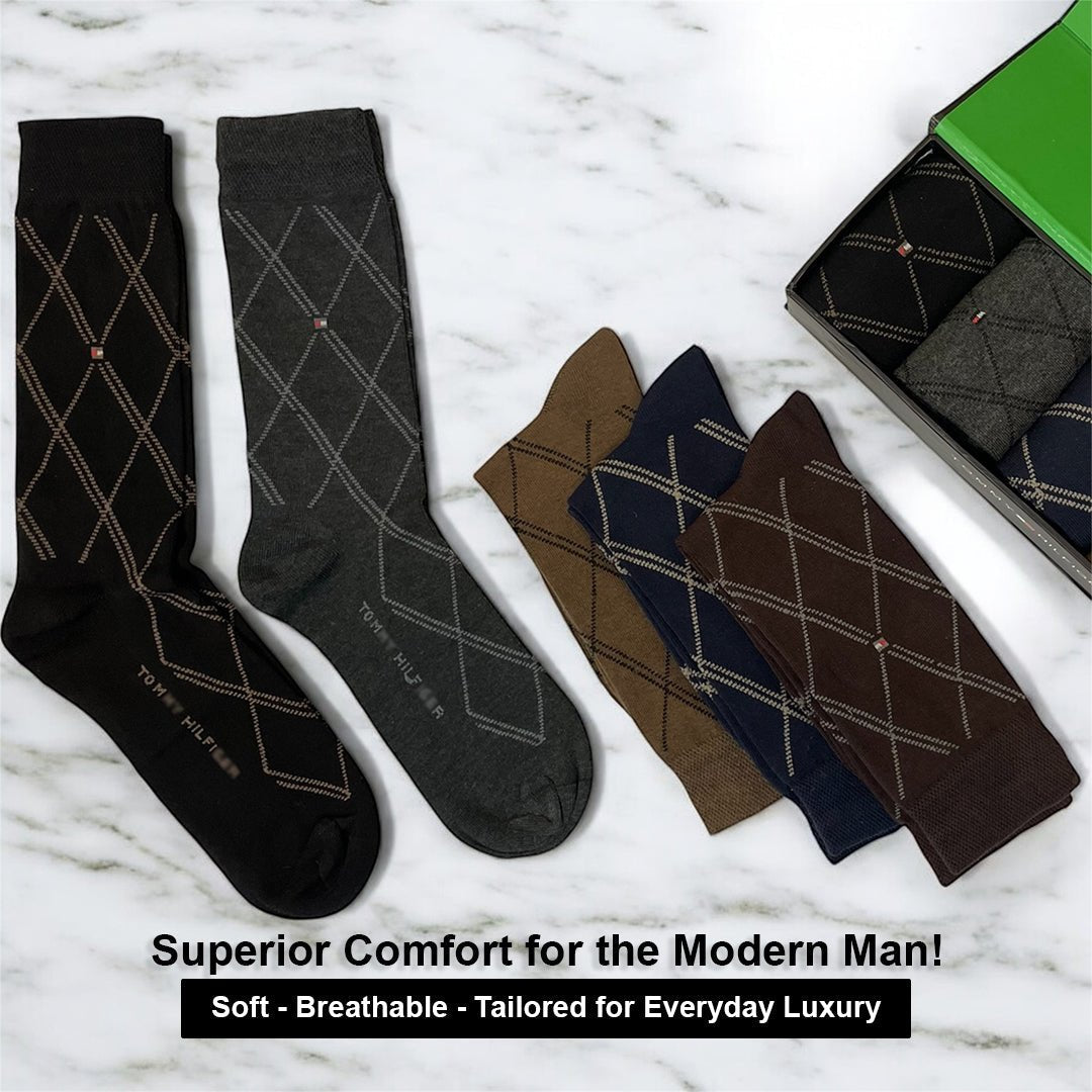 Ultra Comfort Premium Quality Mens Socks Gift Pack 5 (T - 02) - Urban Monarch